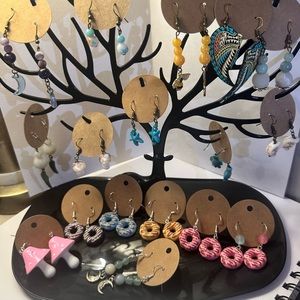 Handmade earrings! Will bundle whichever one or make a separate listing!